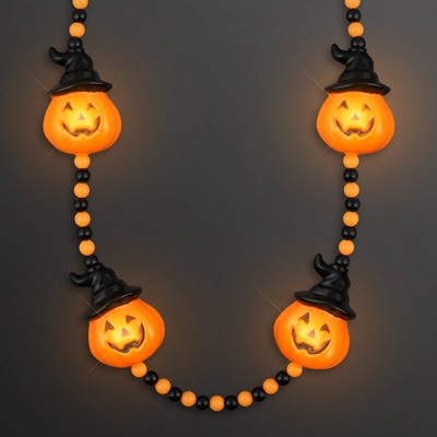 LED Hocus Pocus Pumpkins Beads - BLANK