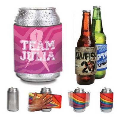 Full Color Neoprene Slap Wrap Can/Bottle Cooler