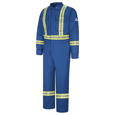 Bulwark™ Men's Premium Coverall w/CSA Reflective Trim - Royal Blue