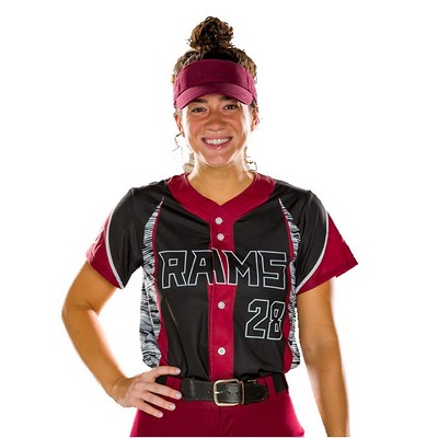 Women's Full Button Fastpitch