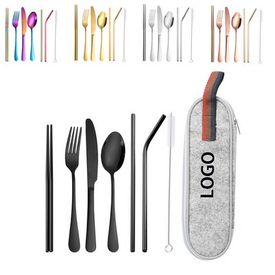 8 Pieces Stainless Steel Flatware Set