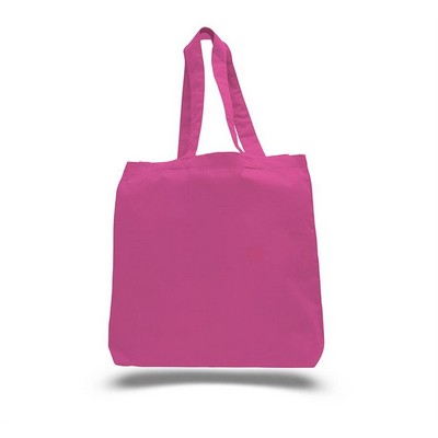 Cotton Tote Bag with Bottom Gusset