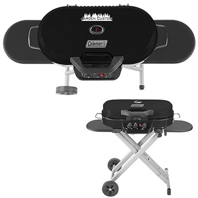 Coleman RoadTrip 285 Portable Stand-Up Propane Grill - black