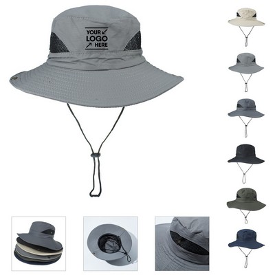 Mesh Bucket Fishing Hat