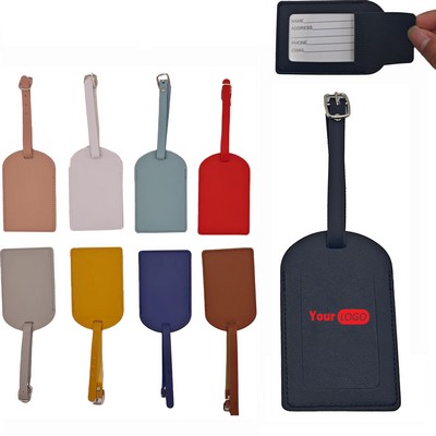 PU Leather Baggage Tag