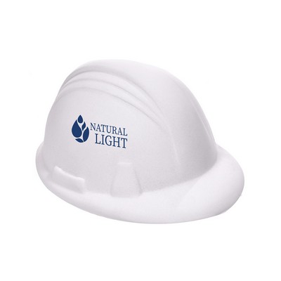 Construction Hard Hat Shape Stress Ball