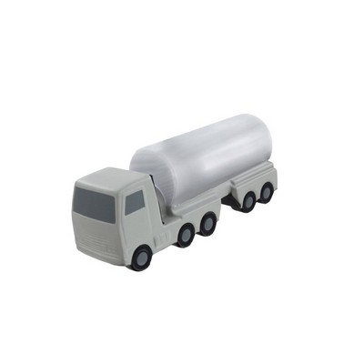 Grey Oil Tanker Truck Stress Reliever