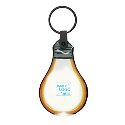 LED Light Bulb Keychain