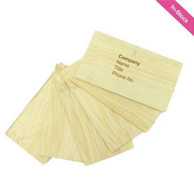 Eco Bamboo Business Card