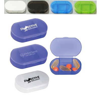 Oval Shape Mini Travel Pill Holder(Free shipping)