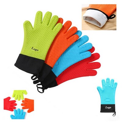 Silicone Heat Resistance Grilling BBQ Smoker Oven Glove