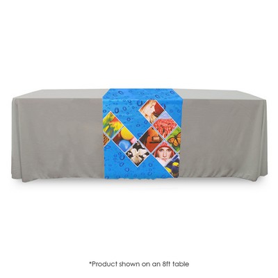 29" x 88" PolyKnit™ Table Runner (Dye Sublimation Full Cloth)