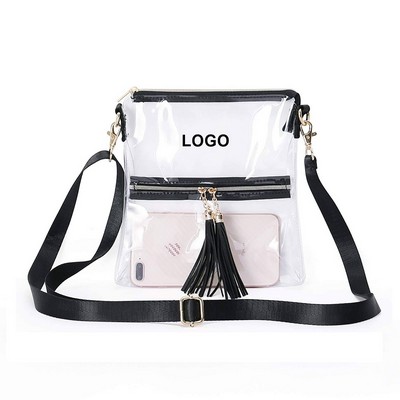 Transparent PVC Shoulder Bag