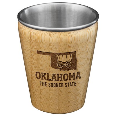 Oklahoma State Shot Glass