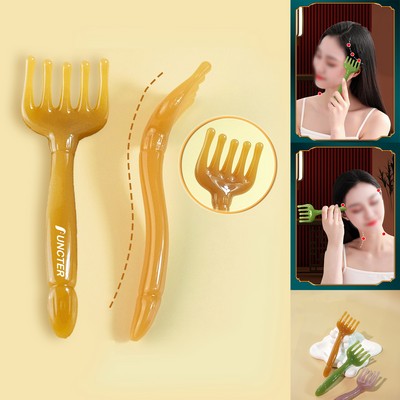 Manual Scalp Massagers Hair Growth Five Claw Head Massager Deep Relaxation Gua Sha Massage Tool