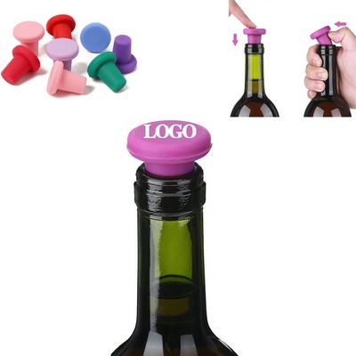 Reusable Silicone Wine Bottle Stoppers Beer Bottle Sealer