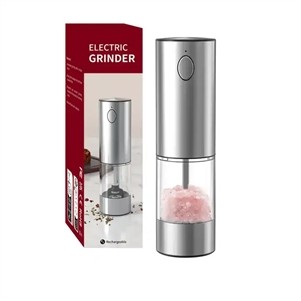 Rechargeable Electric Salt and Pepper Grinders: Mills