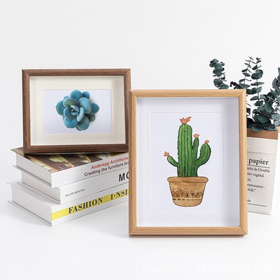 Wooden Creative Skeleton Photo Frame