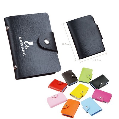 Credit Card Holder With 24 Slots