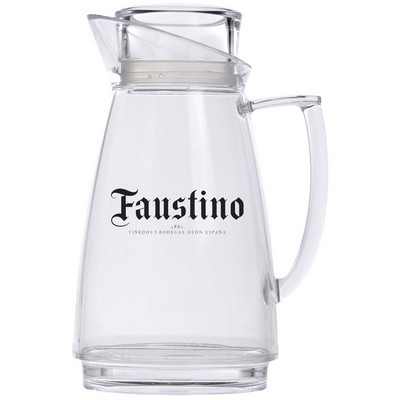 64oz. Plug Lid Acrylic Pitcher