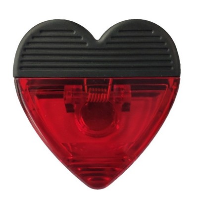 Heart-shaped Refrigerator Magnet Clip