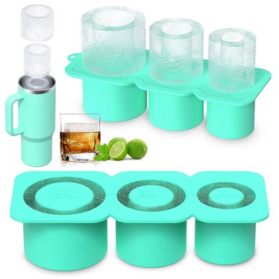 Reusable Silicone Ice Cube Tray For 40oz Insulated Tumbler