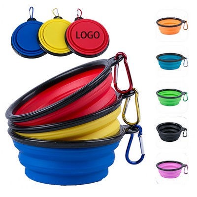 Portable Silicone Collapsible Pet Bowls