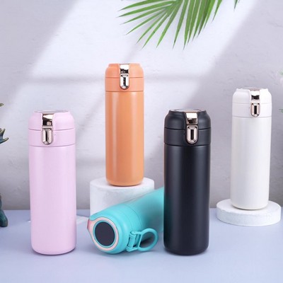 New 304 Stainless Steel Intelligent Handheld Temperature Display Insulated Bottle