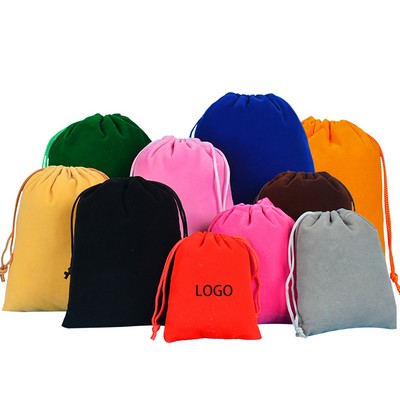 Velvet Drawstring Bag