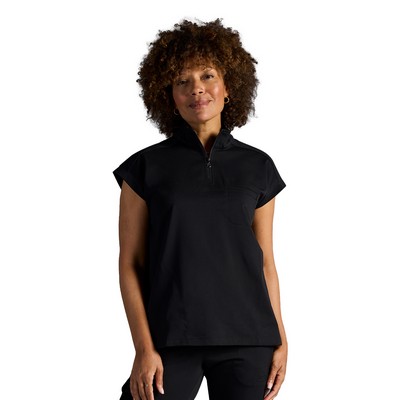 Healing Hands® - HH X DR KWANE - Women's Vienna Quarter-Zip Scrub Top