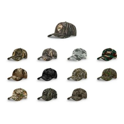 Richardson 843 Casual Twill Camo Strapback Hat