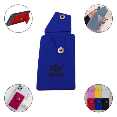 Silicone Phone Flip Wallet