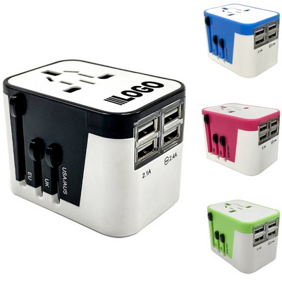 Universal Travel Adapter Wall Charger Ac Plug