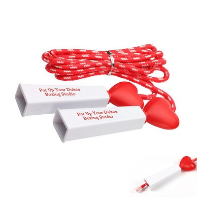 Custom Printed Heart Fitness Jump Rope