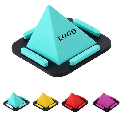 Pyramid Silicone Desktop Phone Stand