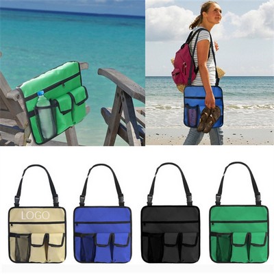 Portable Outdoor Waterproof Pocket for Beach Chair