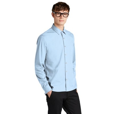 MERCER+METTLE Long Sleeve Stretch Woven Shirt