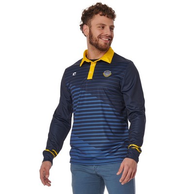 Juice Men's Long Sleeve Polo - Custom