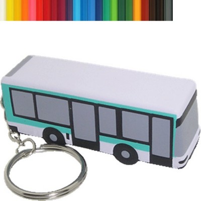 Town Bus Stress Reliever Keychain