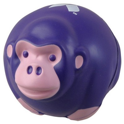 Monkey Ball Shape Stress Reliever with Your Logo