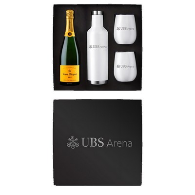 Wine Growler & Tumbler Luxury Gift Set with Bottle Slot