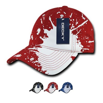 Decky Six Panel Low Profile Relaxed Splat Hat