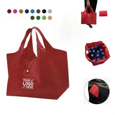 Large Foldable Eco-Friendly Shopping Bag with Wheels