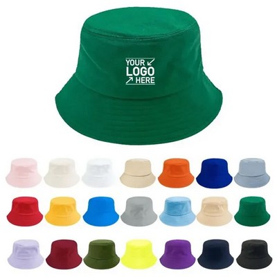 Unisex Summer Cotton Bucket Hat For Comfortable Sun Protection for Everyone