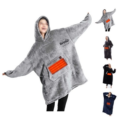 Usb Heated Wearable Blanket