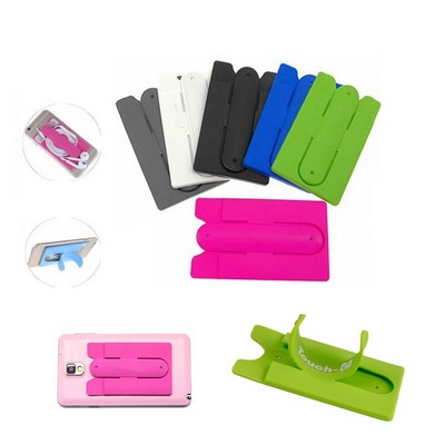 Stick-On Silicone Phone Wallet