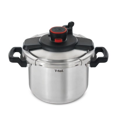 T-fal Clipso 6.3 Qt. Stainless Steel Pressure Cooker