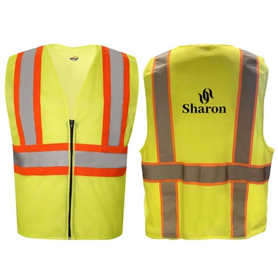 Mesh Knit Safety Reflective Vest