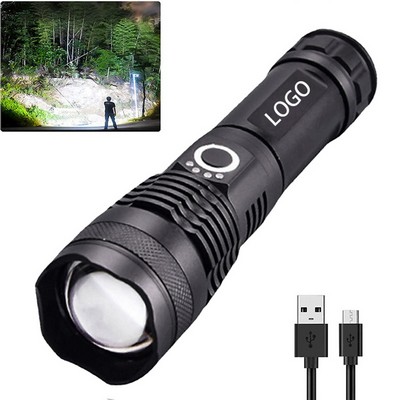 LED Metal Flashlight Torch