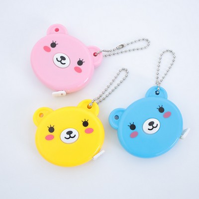 Cartoon Bear Soft Leather Tape Measure